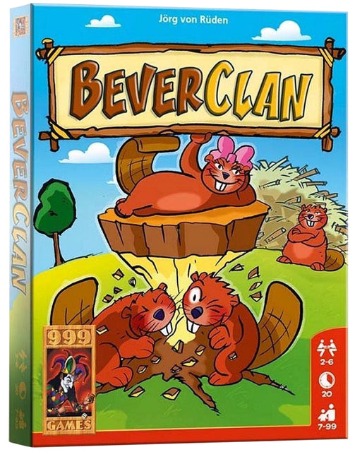 999 Spiele - Kartenspiel BeaverClan | 12 Stück