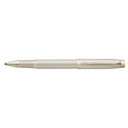 Parker - Tintenroller IM Monochrome Champagner GT fein
