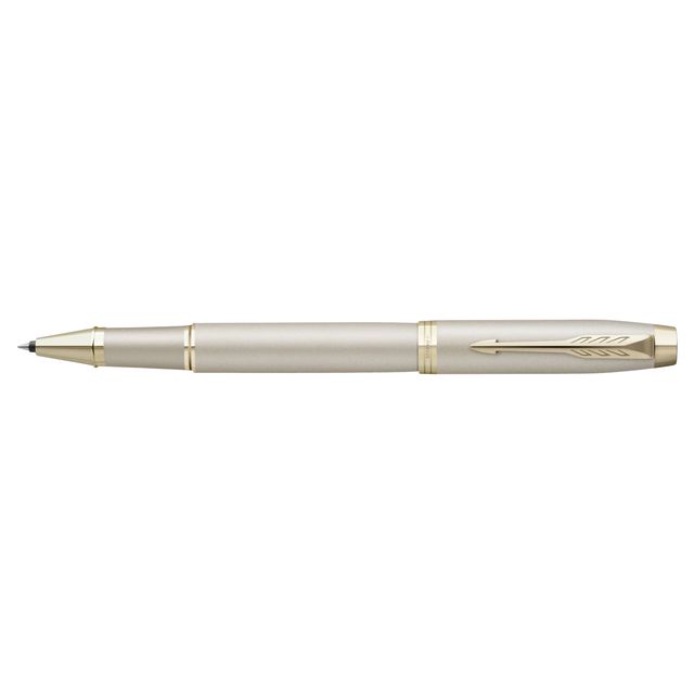 Parker - Tintenroller IM Monochrome Champagner GT fein