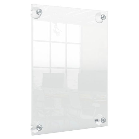 Nobo - Informationstafel Plus A4 Acrylwand beweglich