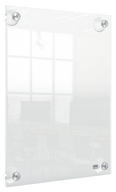 Infobord Nobo Premium plus A4 Mur acrylique Movable | 10 morceaux