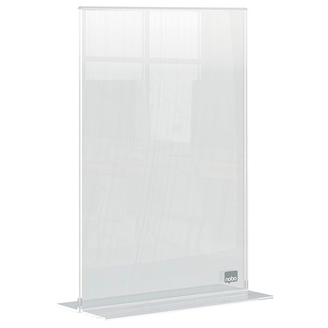 Nobo - Informationstafel Plus A5 Acryl freistehend