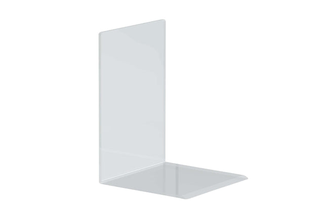 Bookend Maul Acryl 12x12x17cm Set 2 Kristallklar | 10 Stück