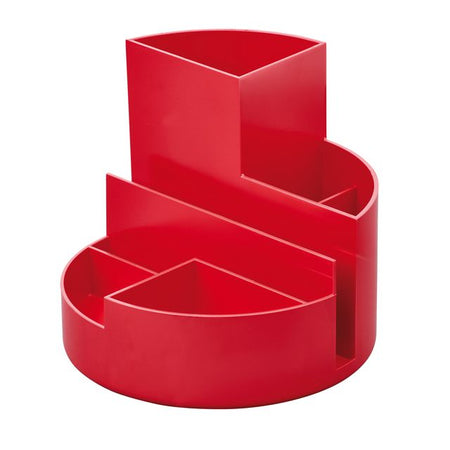 Maul - Federmäppchen Roundbox Blue Engel recycelt 6 Fächer rot