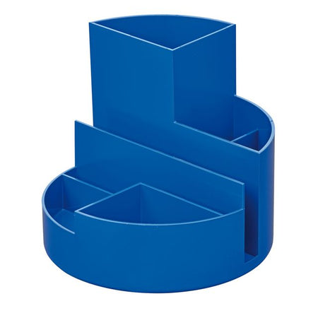 Maul - Roundbox Federmäppchen Blue Engel recycelt 6 Fächer blau