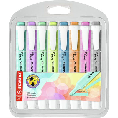 Stabilo -  Markeerstift swing cool 275/8 pastel ass | 5 stuks