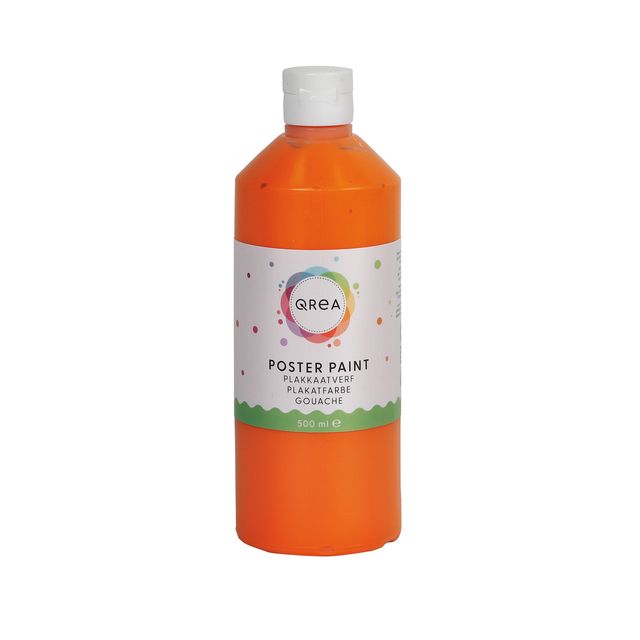 Qrea - Plakatfarbe Orange 500ml