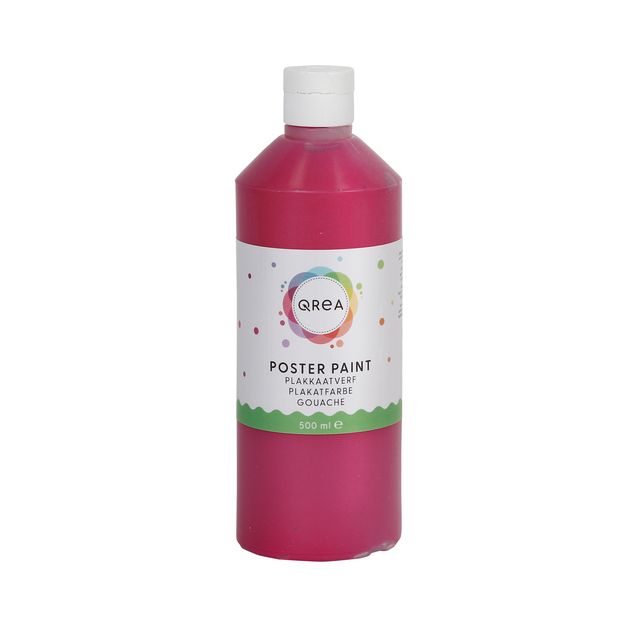 Qrea – Posterfarbe Alpenveilchen 500 ml