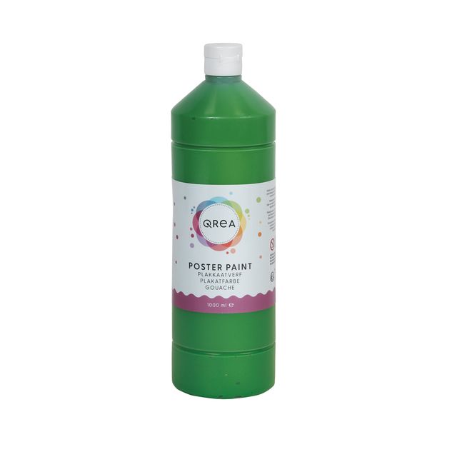 Qrea - Gouache mittelgrün 1000ml