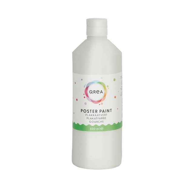 Qrea – Weiße Gouache 500 ml