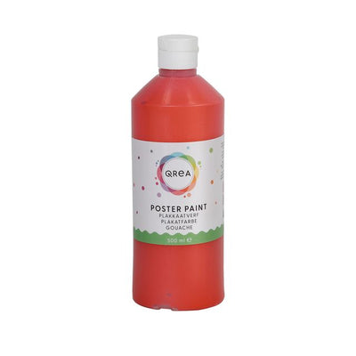 Qrea - Gouache hellrot 500ml