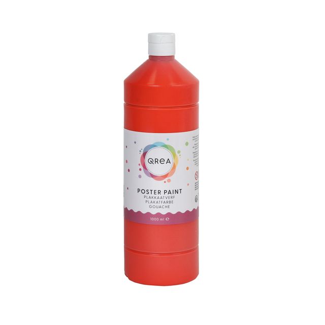 Qrea - Gouache hellrot 1000ml