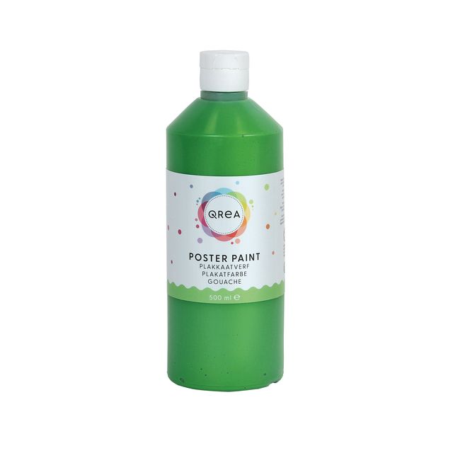 Qrea - Gouache mittelgrün 500ml