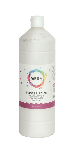 Qrea – Weiße Gouache 1000 ml