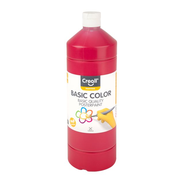 Creall – Posterfarbe Basic Dunkelrot 1000 ml