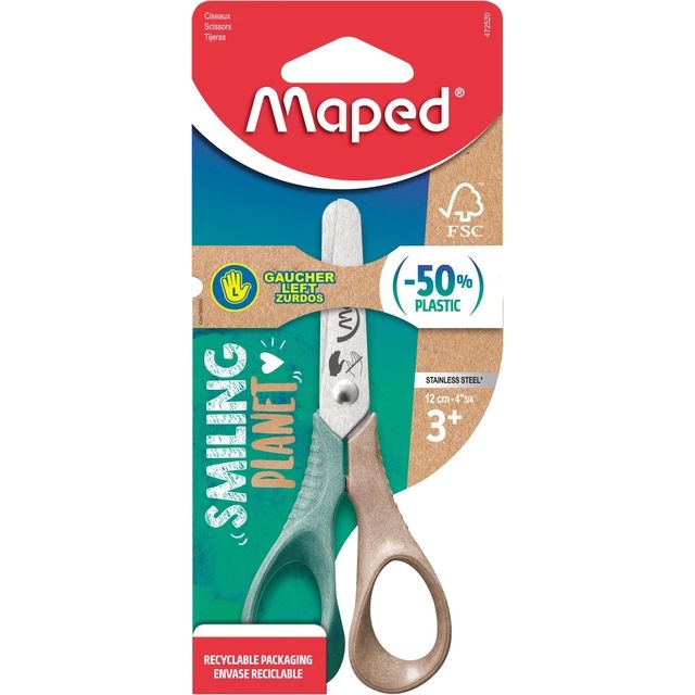 Maped - Schere Smiling Planet 12cm links