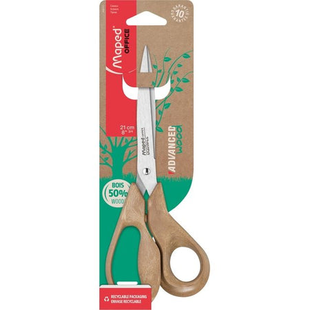 Maped Office - Schere Advanced Wood 21cm braun