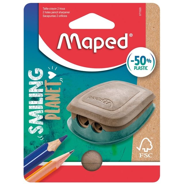 Maped - Bleistiftspitzer Smiling Planet 2-Loch