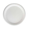 IEZZY Catering und Cate - Teller 260mm Zuckerrohr PS-frei weiß 50 Stück weiß | 10 Stück