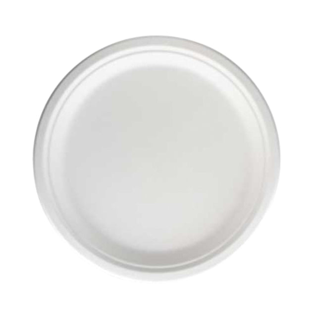 IEZZY Catering und Cate - Teller 260mm Zuckerrohr PS-frei weiß 50 Stück weiß | 10 Stück