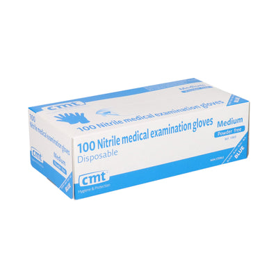 CMT - Handschoen M Nitril blau 100 Stück