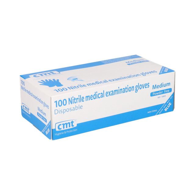 CMT - Handschoen M Nitril blau 100 Stück