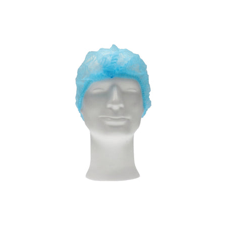 CMT - Haarnetzklammer Vlies L 53cm PP blau 100 Stück