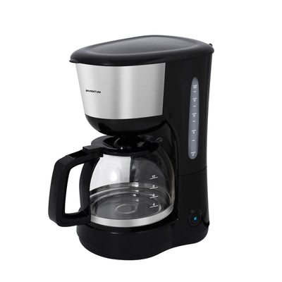 Inventum - Kaffeemaschine 1,25 Liter schwarz mit Edelstahl