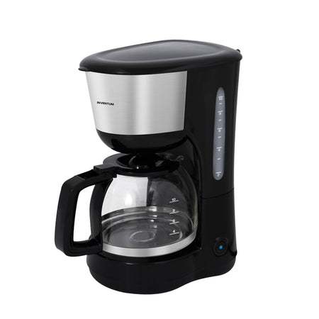 Inventum - Kaffeemaschine 1,25 Liter schwarz mit Edelstahl