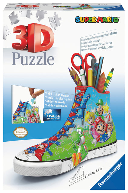 3D -Puzzle Ravensburger Sneaker Mario 54 Stücke