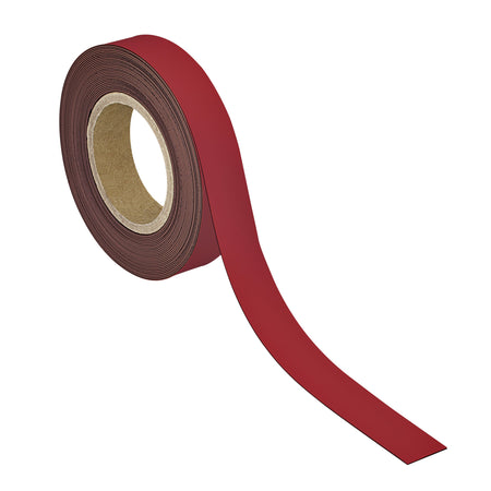 Maul - Magnetband beschreibbar - löschbar 10mx30mmx1mm rot