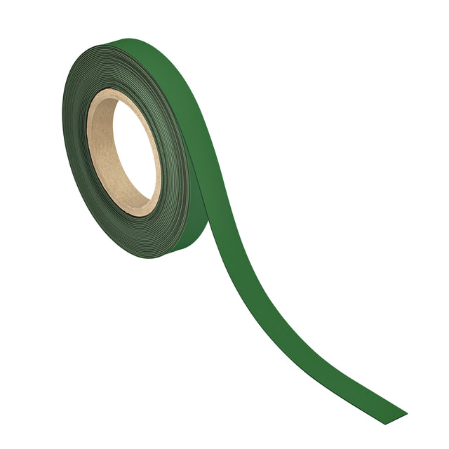MAUL - Magnetband beschreibbar - löschbar 10mx20mmx1mm grün