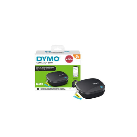Dymo - Etikettendrucker LetraTag 200B tragbar Bluetooth 12mm schwarz