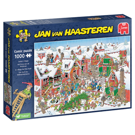 Jan van Haasteren -  - Het Dorp van de Kerstman (1000 stukjes)