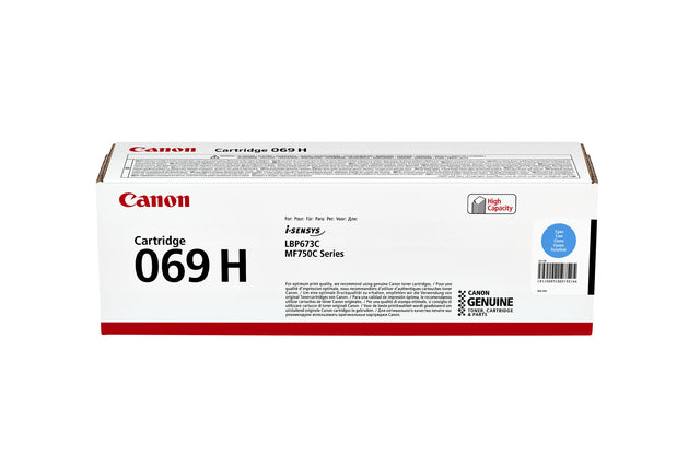 Tonercartridge Canon 069H Blau