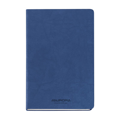 Aurora - Notizbuch Capri A5 192 Seiten liniert 80gr blau