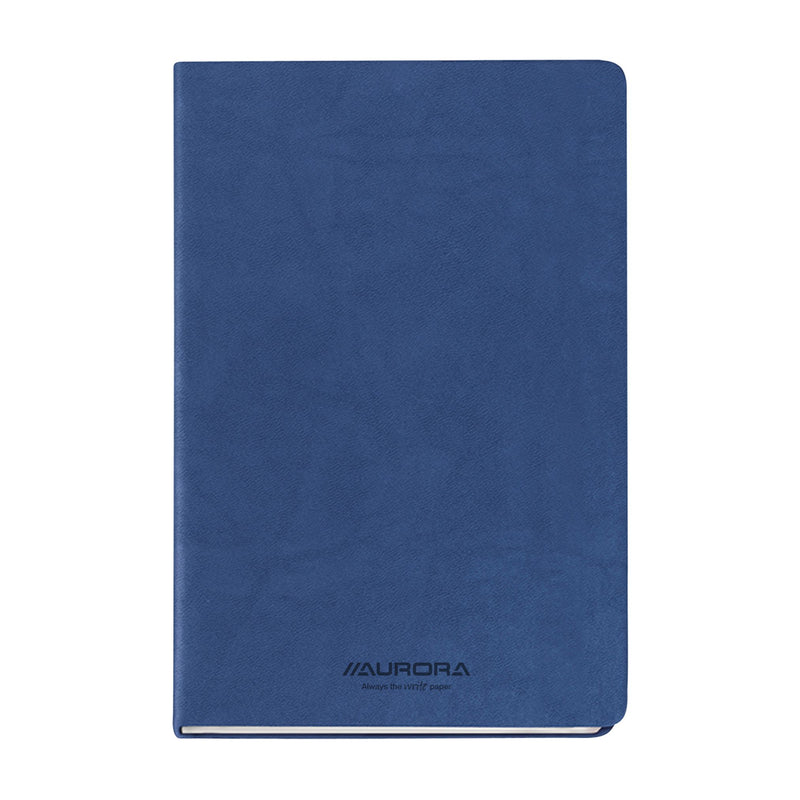 Aurora - Notizbuch Capri A5 192 Seiten liniert 80gr blau