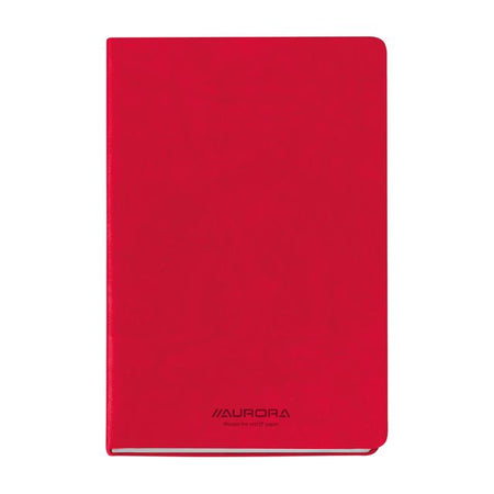Aurora - Notizbuch Capri A5 192 Seiten liniert 80gr rot