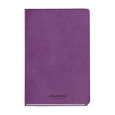 Aurora - Notizbuch Capri A5 192 Seiten liniert 80gr violett