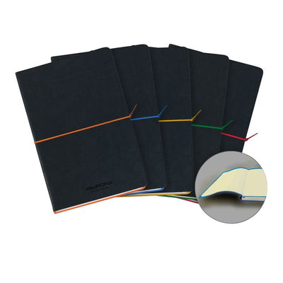 Aurora - Notizbuch Tesoro A5 192 Seiten liniert 80gr sortiert
