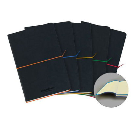 Aurora - Notizbuch Tesoro A5 192 Seiten liniert 80gr sortiert