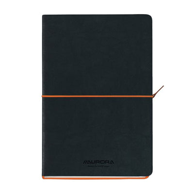 Aurora - Notizbuch Tesoro A5 192 Seiten liniert 80gr orange