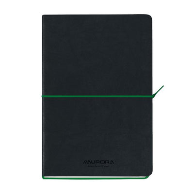 Aurora - Notizbuch Tesoro A5 192 Seiten liniert 80gr grün | 10 Stück