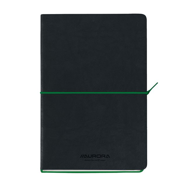 Aurora - Notizbuch Tesoro A5 192 Seiten liniert 80gr grün