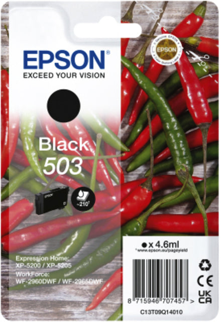 Epson - Tintenpatrone 503 t09q14 schwarz | 10 Stück