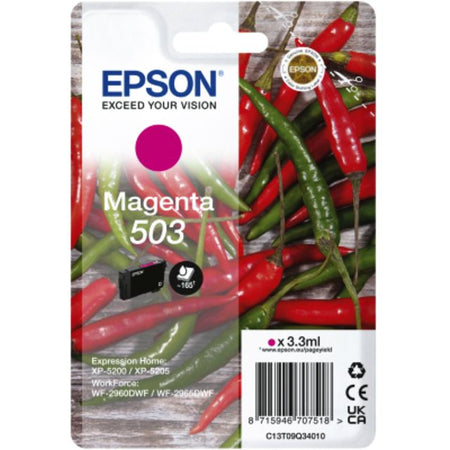 Epson - Tintenpatrone 503 t09q34 rot | 10 Stück