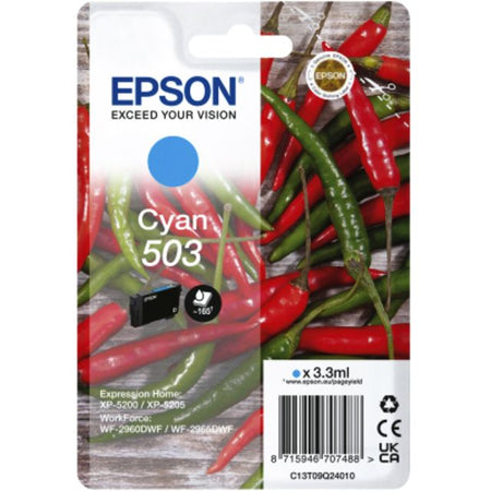 Epson - Tintenpatrone 503 t09q24 blau | 10 Stück