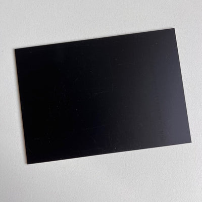Klika -  Folie 148x210 mm zwart krijtfolie A5 10x