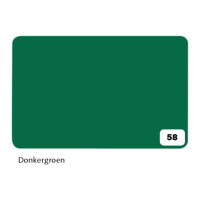 Folia Paper - Fotokarton Folia 2-seitig 50x70cm 300gr nr58 dunkelgrün | 10 Stück