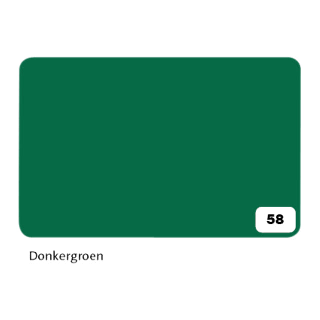 Folia Paper - Fotokarton Folia 2-seitig 50x70cm 300gr nr58 dunkelgrün | 10 Stück